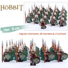 21pcs The Hobbit Lord of the Rings Eomer Rider of Rohan Soldier Minifigures