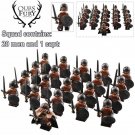 21pcs/set Lord Eddard Stark And Army of House Stark Game of Thrones Minifigures