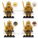 4pcs Game of Thrones Kingsguard White cloaks Jaime Meryn Selmy Minifigures
