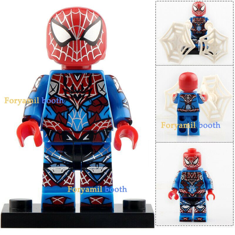 Spiderman (Play Arts Kai) Marvel Super Heroes Minifigures Gift Toy New