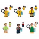 6pcs Breaking Bad Walter White Jesse Pinkman Gus Fring Minifigures Minifigs Toys