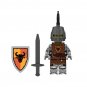 2pcs Medieval Castle Bull Knights Minifigures Minifigs Toy Gift