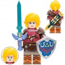 Link The Legend of Zelda (Breath of the Wild) Minifigures Minifigs Toy Gift