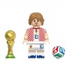 World Cup Luka Modric Minifigures Minifigs Toy Gift