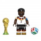 World Cup Antonio Rudiger Minifigures Minifigs Toy Gift
