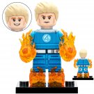 Johnny Storm Human Torch The Fantastic Four Minifigures Minifigs Toy Gift