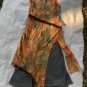 Y2k paintting vintage style nest dress