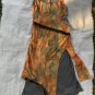Y2k paintting vintage style nest dress