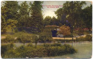 The Grotto, Benton Park, St. Louis, MO c1911 Postcard