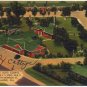 Bowman's Auto Courts, Tallahassee, FL Linen Postcard