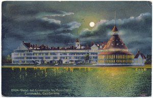 Hotel del Coronado, Coronado, CA c1914 Postcard