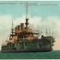 U.S. Battleship Nebraska, c1908 Postcard