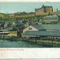 Chateau Frontenac et Citadelle, Quebec c1906 Postcard