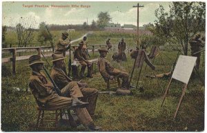 Massabesic Rifle Range, New Hampshire c1910s Postcard