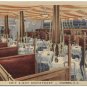 Ship A-Hoy Restaurant, Columbia, SC Linen Postcard