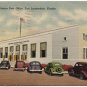 Post Office, Fort Lauderdale, FL c1951 Linen Postcard