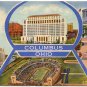 Columbus, OH Multi-View Linen Postcard