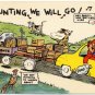 Comic Postcard, Gibson's Blue Anchor Motel, Poland, NY