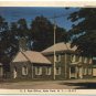 US Post Office, Hyde Park, NY c1947 Postcard