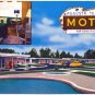 Augusta Terrace Motel, Clearwater, SC Postcard
