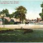 Entrance to Humboldt Park, Chicago c1909 Postcard