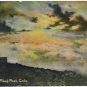 Sunrise on Pike's Peak, CO c1910s Postcard