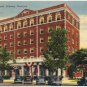 New Albany Hotel, Albany, GA Linen Postcard