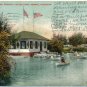 Lake Clara, Mineral Palace Park, Pueblo, CO Postcard