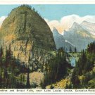 The Beehive & Bridal Falls, Lake Louise Chalet Postcard