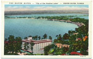 The Haven Hotel, Winter Haven, FL Postcard