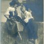 RPPC - Humor (Children portray adults) - Young Lovers