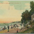 Public Bathing Beach, Edgewater Park, Cleveland c1912