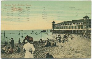 Gordon Park, Bathing Beach, Cleveland, OH Postcard
