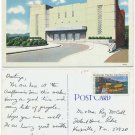 Municipal Auditorium, Asheville, NC c1960s Postcard