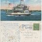 Ferry Boat Agoming, Sault St. Marie, c1940 Postcard