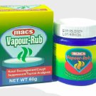Macs Vapour Rub 60g (Pack of 4)
