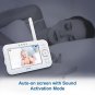 VTech VM5463-2 5-Inch Color LCD Video Baby Monitor with 2 Cameras