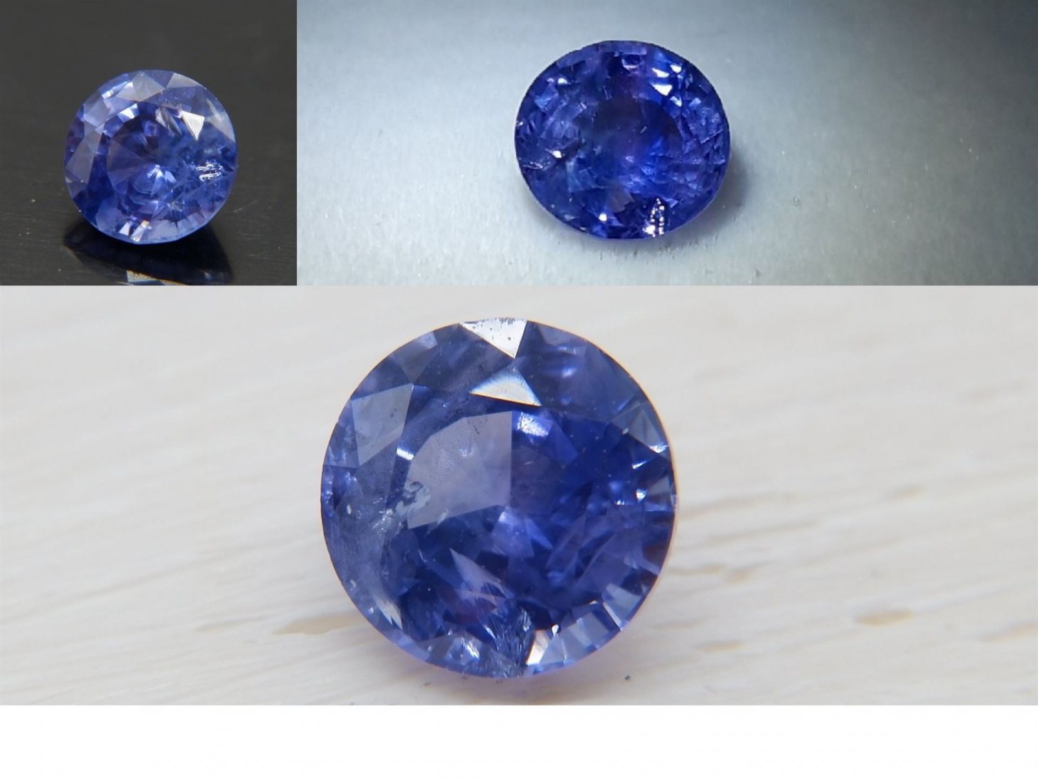 1.04 ct GIA Cornflower Blue Sapphire, loose, GIA Premium handcrafted round cut Sri Lanka