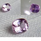 0.53 ct GIA purplish pink Sapphire, unheated, loose, GIA Premium handcrafted rectangular cushion cut