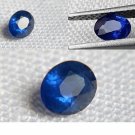 0.39 ct GIA vivid Royal Blue Sapphire, GIA Premium handcrafted oval cut Sri Lanka