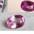 0.70 ct GIA Genuine vivid pink Sapphire| GIA Premium handcrafted rectangular cushion cut Sri Lanka