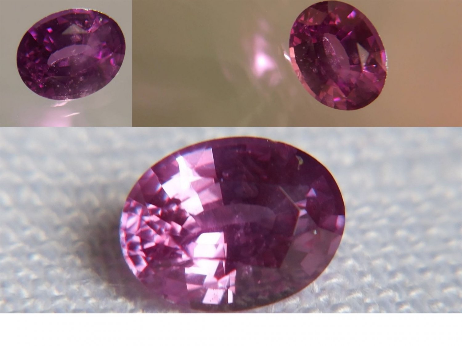 0.87 ct GIA purplish pink Sapphire/Ruby| GIA Premium handcrafted oval cut Sri Lanka