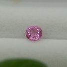 1.15 ct  Pastel Pink Sapphire, handcrafted Handcrafted round cut Sri Lanka