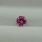 1.15 ct  Strong Pink Sapphire,handcrafted cut premium handcrafted checkerboard finish, oval antique 