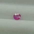 0.55 ct  Strong Pink Sapphire,handcrafted cut premium handcrafted checkerboard table, oval antique c
