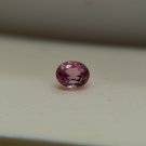 0.95 ct  Pastel Pink Sapphire, handcrafted cut premium handcrafted checkerboard table, oval antique 
