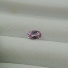 1.35 ct  Pastel Pink Sapphire, handcrafted cut premium handcrafted checkerboard table, oval antique 