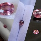 1.48 ct  red-pink Sapphire, unheated, premium cut GIA premium handcrafted oval cut with lustrous fin