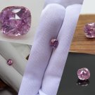 2.11 ct  Padparadscha-like Sapphire,borderline Ruby Premium handcrafted square cushion cut Madagasca