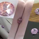 1.46 ct  Pastel padparadscha-like premium Sapphire premium handcrafted oval checkerboard, oval cut S